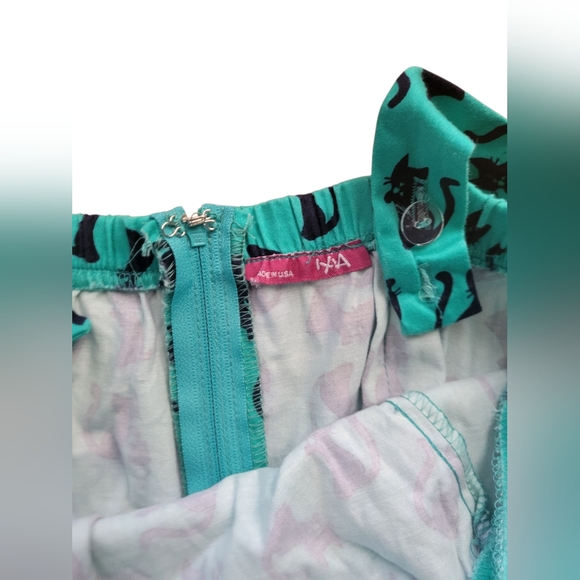 Modcloth IXIA Cat Print Fit & Flare Dress With Pockets! - Picture 4 of 8